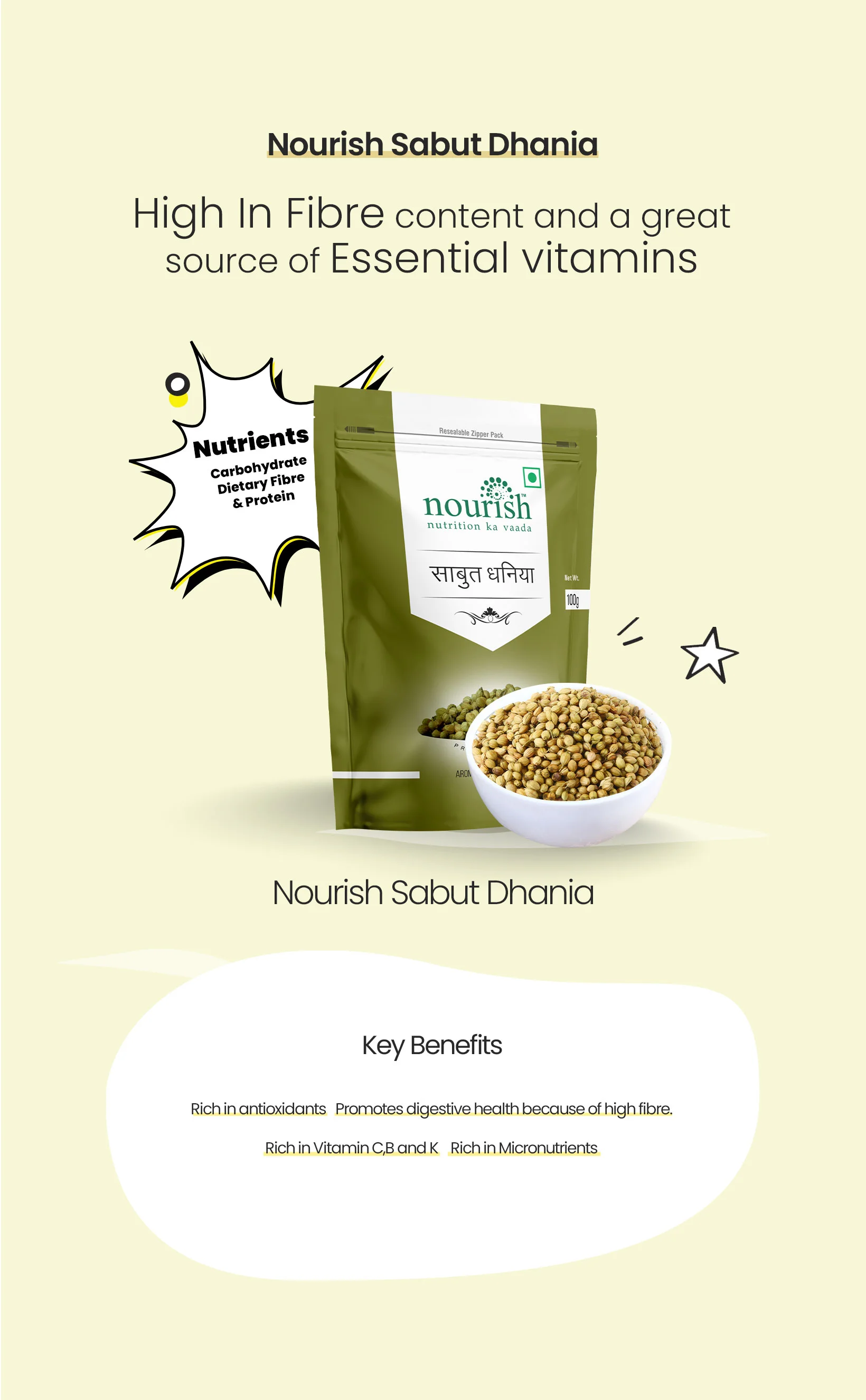(Doyo mart)NutriSari 910袋 Nourish-Sabut-Dhania.webp